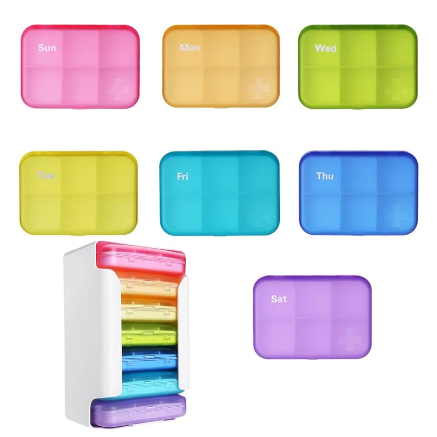 衛生日用品 what we want WWW_PILLCASE Amazon.com: zxbaers Bling Pill Case, Portable Travel Pill